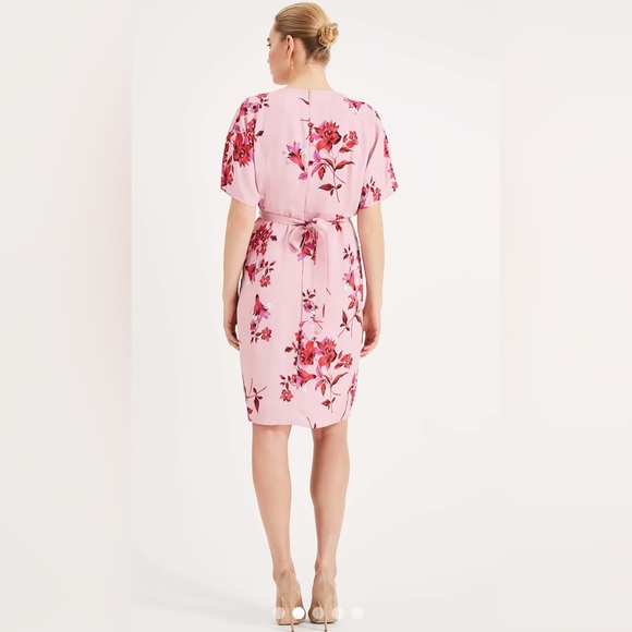 Phase Eight Brooke Floral Dress in Flint Melange, Size 8 - Picture 4 of 12